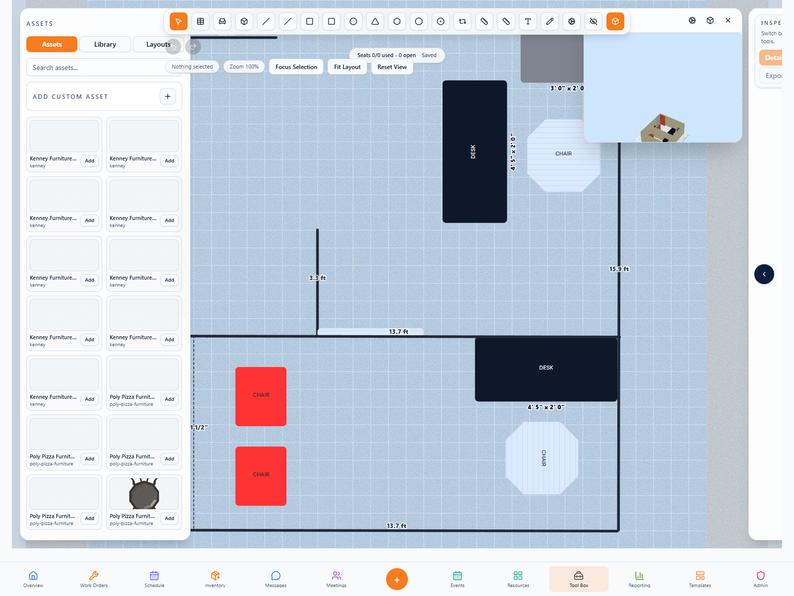 FORM Layouts planning and blueprint workspace